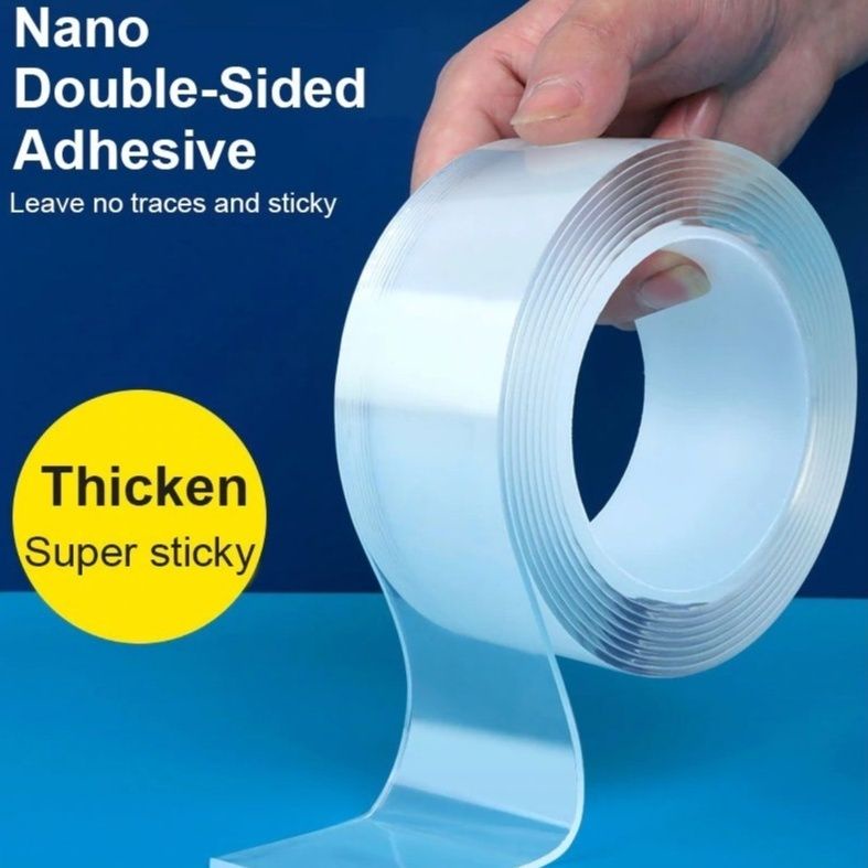 KOPO Nano Double Tape 2mm Nano Bubble Extra STRONG 5 Sizes Nano Bubble Nano Craft Reusable Waterproof Adhesive Nano