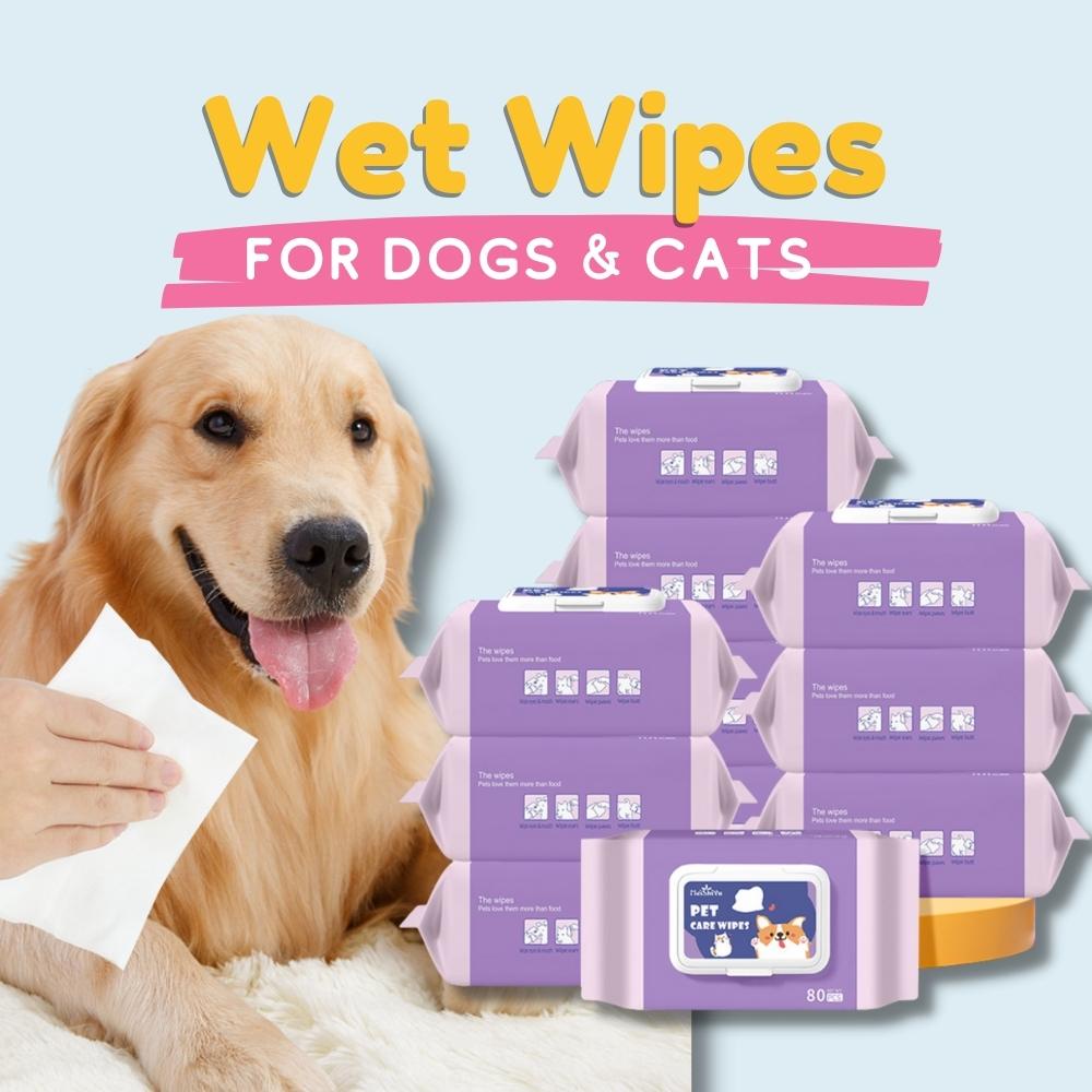 ?? [3 for $5] Anti-Bacteria Dog Wipes / Pet Wet Wipes for Dog & Cat / Wet Tissues for Dog