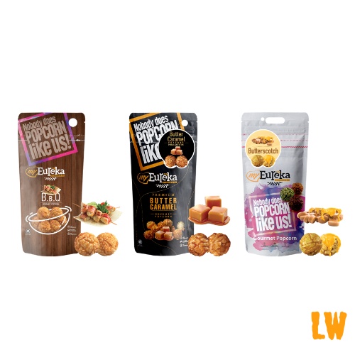(SG Stock) Eureka, Eureka Popcorn, Multiple Flavours