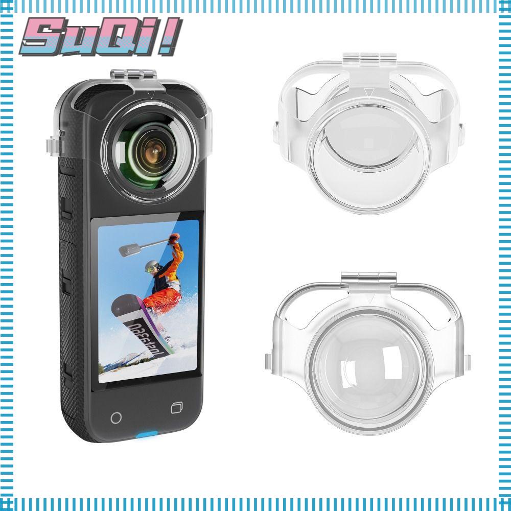Transparent Lens Cover Protective Cap Action Camera Lens Guard Protector for Insta360 X3