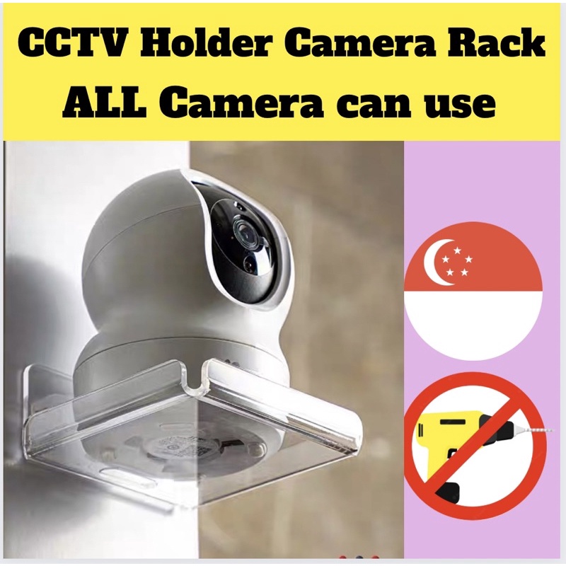 Camera Rack xiaomi/Tp-linkno drilling Projector Bracket Home Monitoring Stand CCTV Holder Camera Rack all cam can use