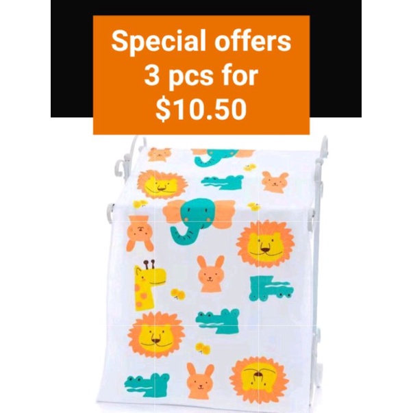 baby bath towel childcare (Muslin Gauze Material 60cm*120cm)