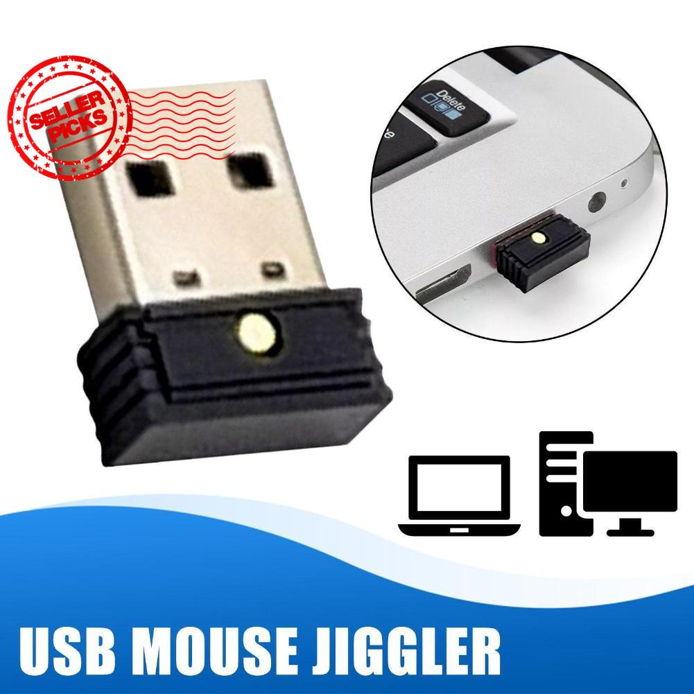 USB Mouse Jiggler, Computer Mouse Jiggler Black N9W4