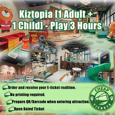 Kiztopia [1 Adult + 1 Child] - Play 3 Hours