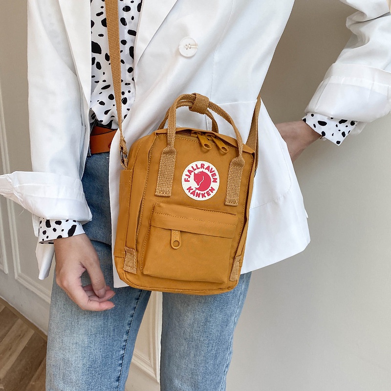 ✪Korean Fashion Slingbag Women Sling Bag Crossbody Bag Canvas  Waterproof Travel Shoulder Bags Fjall-raven Kan-ken