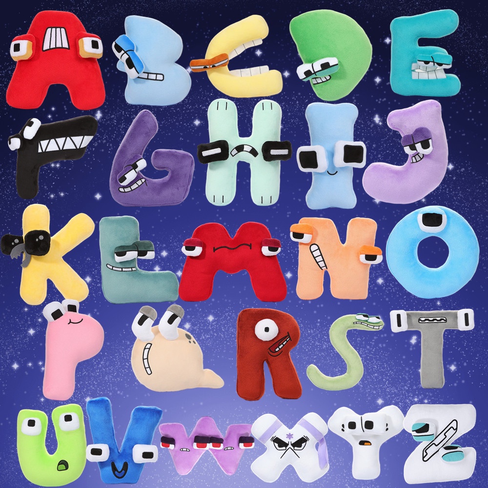 ?Lowest price? 26 Alphabet Plush Toy, Alphabets Alphabet Lore Stuffed Doll Preschool Educational English ABC Letter Toy for Kids Children A-Z Christmas Gifts Birthday Gift For Girls Kids Boys stuffed 