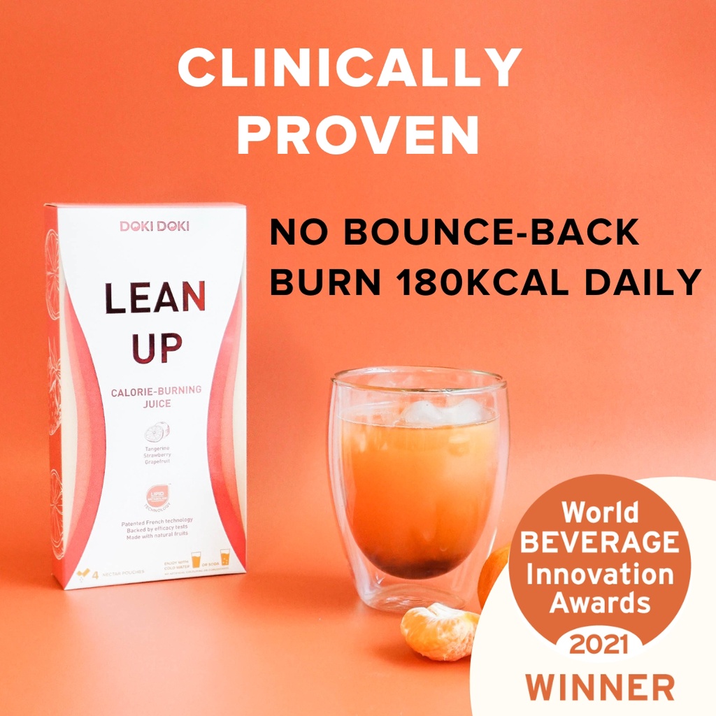 Calorie Burning Juice - NO bounce back - Boost Metabolism, Slimming, Detox & Weight Loss & Management DOKI DOKI LEAN UP