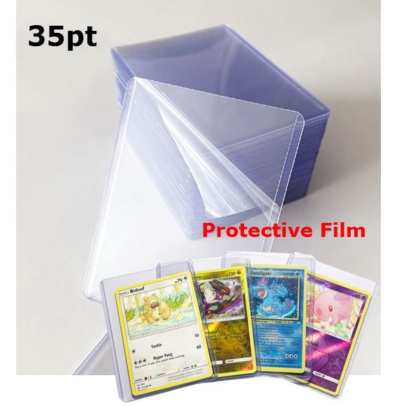 Toploader 35PT With Film Protected / Card Sleeves