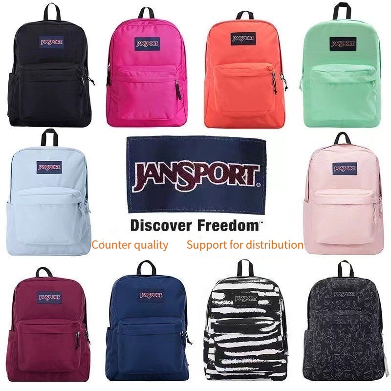 JanSport large capacity fashion backpack outdoor travel backpack computer bag