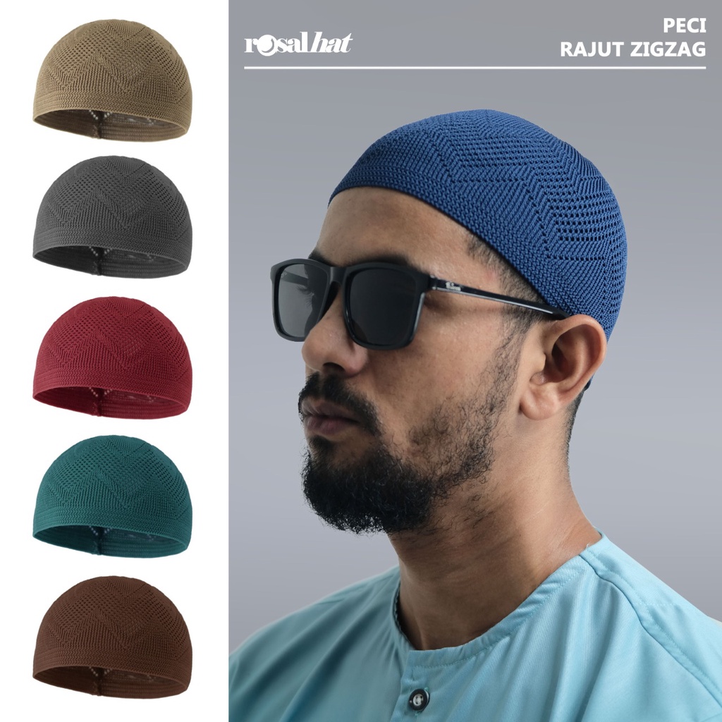 PRIA Rosal Zigzag Knit Cap - Men