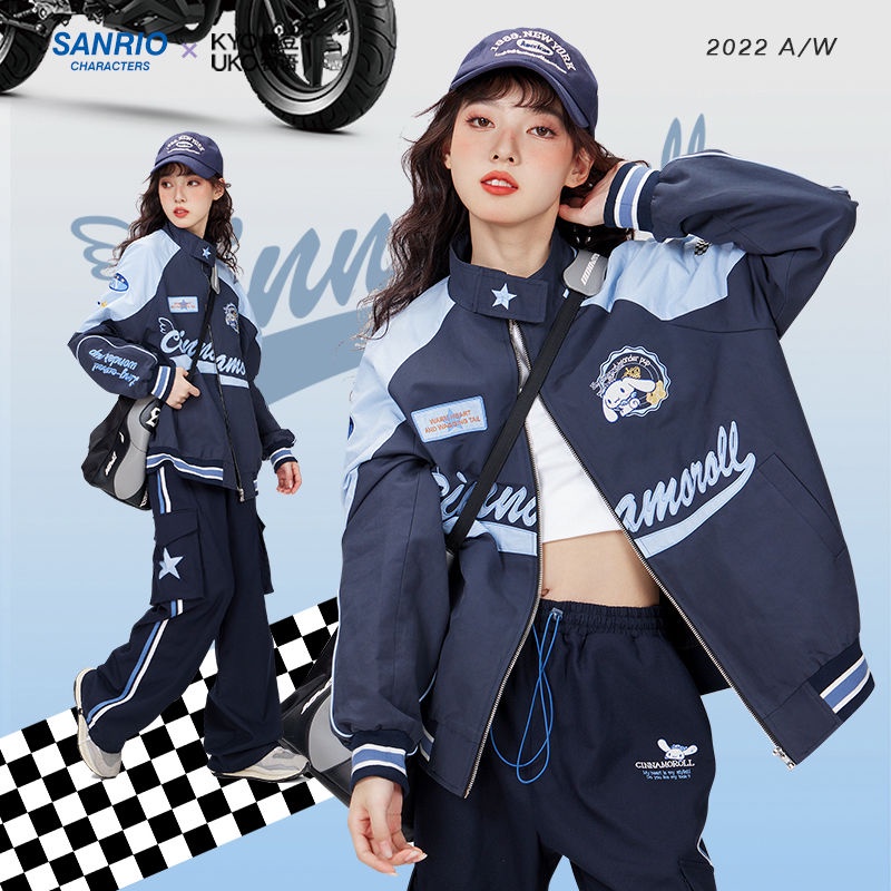 (Ready Stock) New BF Motorcycle Jackets Women's Original Design Versatile Loose Jackets