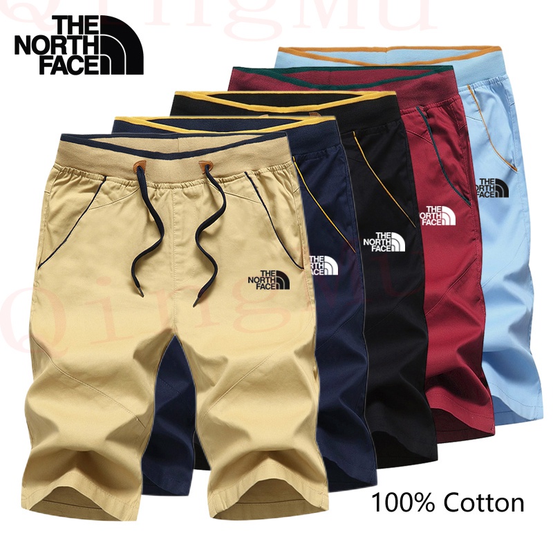 ?Ready Stock?Men Shorts 100% Cotton Casual Short Pants Sports Short Beach Shorts Men's Leisure Sports Shorts Shorts Men New summer shorts Couple casual shorts