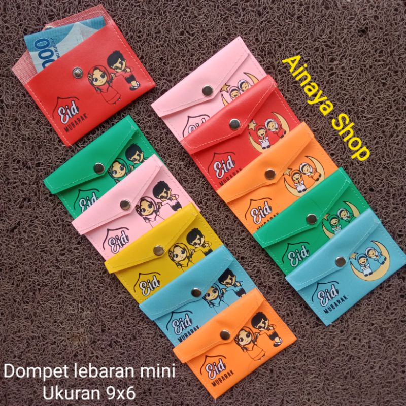 (Get 12pcs) Eid mini Button Envelope Wallet