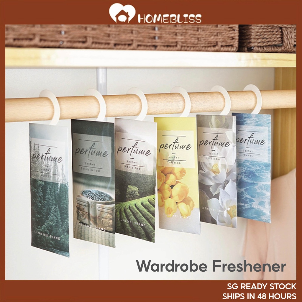 Raya 2023 Gift Wardrobe Freshener with hook/ Natural Fragrance 12 Scents