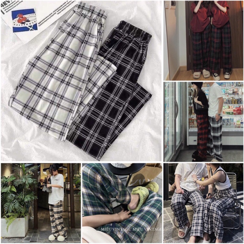 [Video, Real Photo] High-Waisted Elastic Waistband Women'S Wide-Legged Pants Ulzzang Full Color Hot