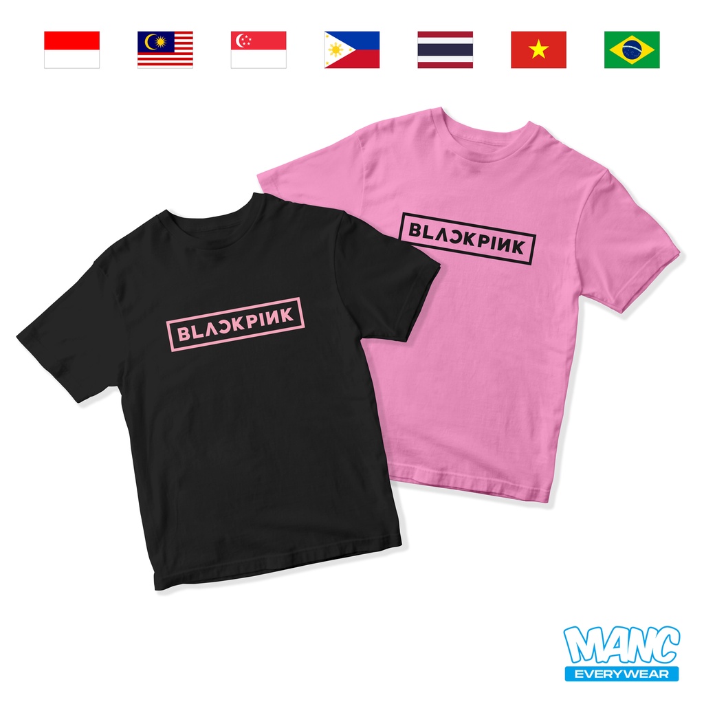 [Child] Blackpink | Blackpink T-Shirts For Children 1-12 Years | Black T-Shirt & Pink T-Shirt | Blackpink T Shirts | Bornpink | Born Pink | Family | K-pop T-Shirts | Korean Girlband Tshirt | Kids Pink