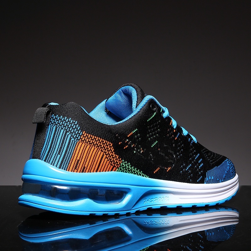 【Ready stock size 35-46 】couple sports shoes breathable leisure air cushion sports shoes men and women running shoes tid