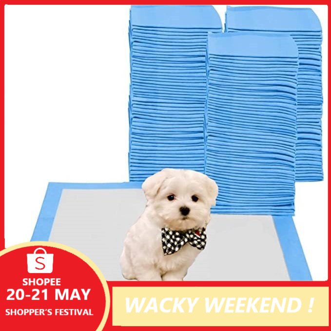 [LOCAL STOCKS][ 3 Packs - $18.80] Dog Pee Pad Training Pads Disposable Cat Pet Diapers Cage Mat Supply Accessories