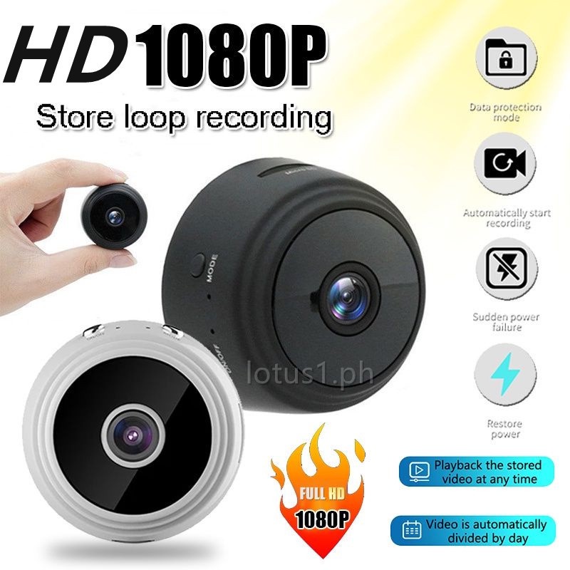 A9 1080p WiFi Mini Magnetic CCTV camera home security monitoring camera wireless remote application IP DVR Camera