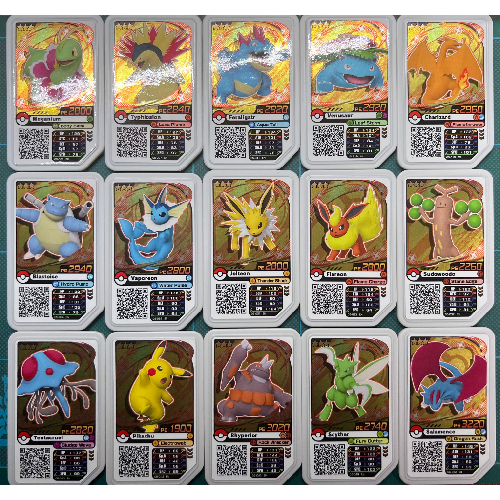 Genuine - Pokemon Gaole Legend 1 - 3 Stars [Ready stock]