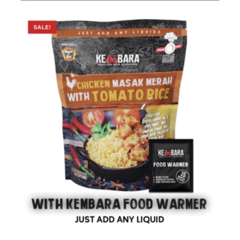 [SG LOCAL SELLER] KEMBARA MEALS WITH FOOD WARMER EXCEPT All FRIED RICE [ READY STOCK ]