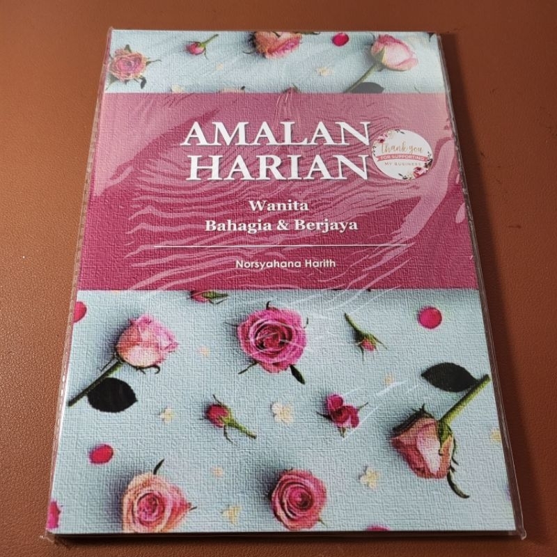 [ SG Seller ] Buku Amalan Harian Wanita Bahagia & Berjaya / Buku Rose