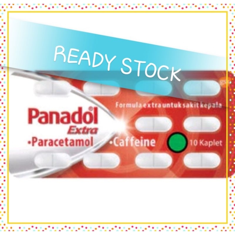 -instock- EXP Dec2025 Panadol Extra 10tabs