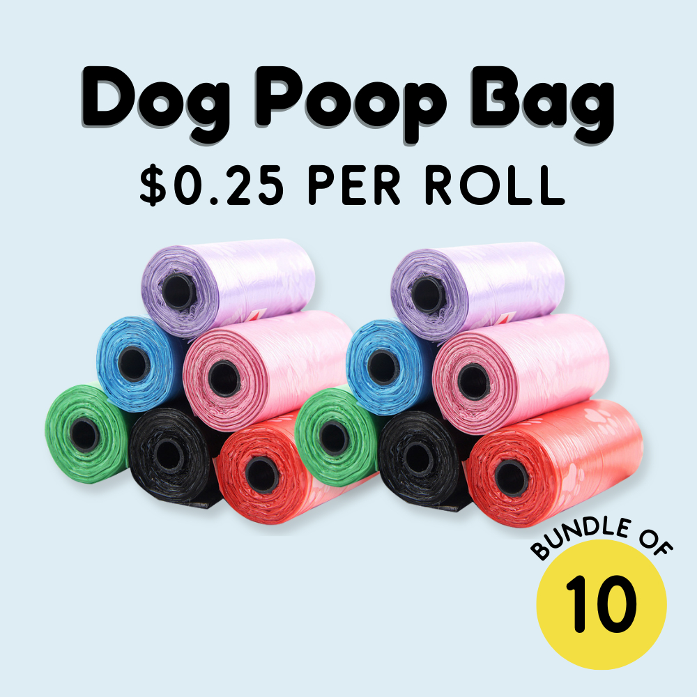 ?? [10 Rolls] Poop Bag / Dog Poop Bag / Poo Bag / Plastic Bag