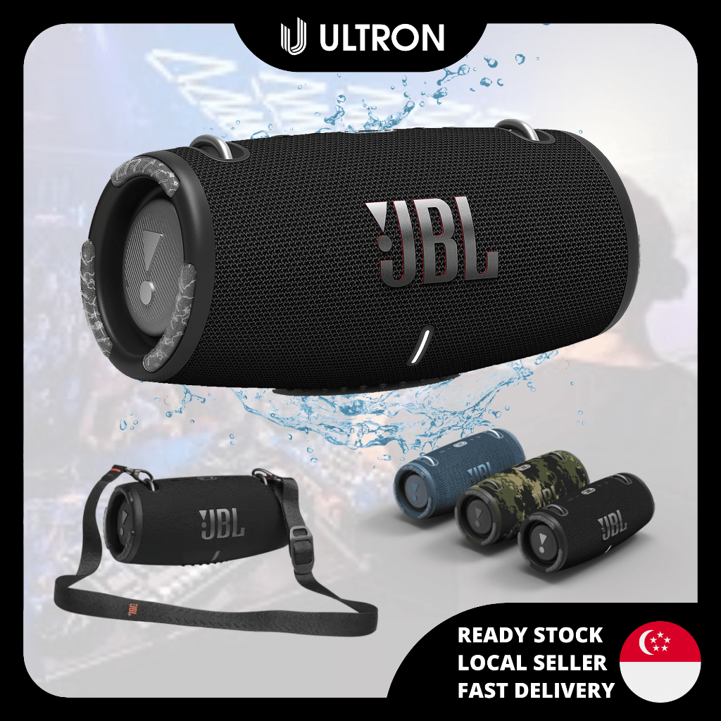 【?SHIPS FROM SG】Xtreme 3 Portable Outdoor Waterproof Speaker Bluetooth Wireless Bass Mini Subwoofer