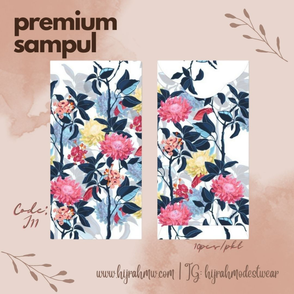 SG Seller - Premium Sampul Duit RAYA / Green Packets / Ang Pao / Money Envelopes 2023 (10pcs/pkt)