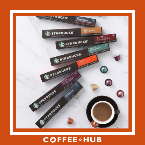 ?? [SG STOCK] Starbucks Capsules 10 Coffee Capsules Per Pack Nespresso Coffee Machine Compatible