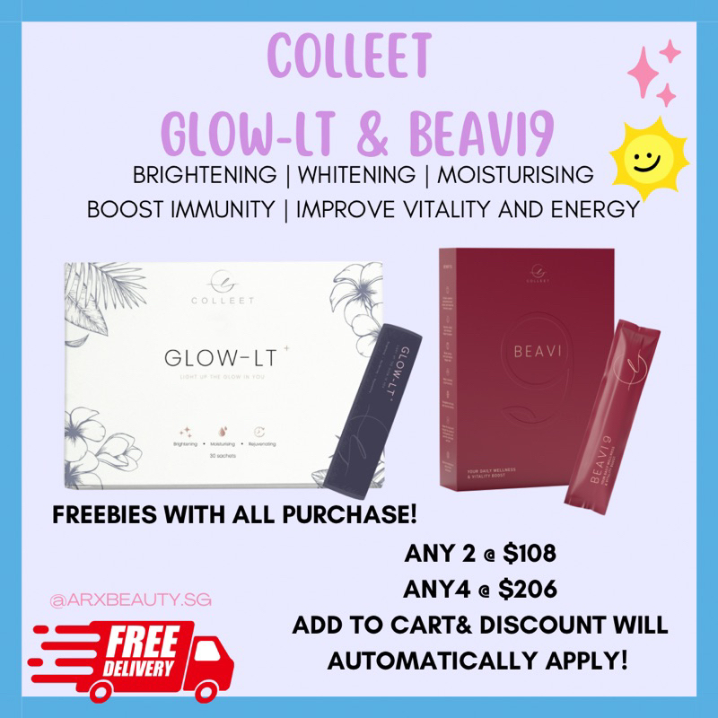 Colleet Glow-LT+  and Beavi 9 (EXPIRY: 02/10/2024)