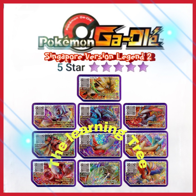 (Ready Stocks) Pokemon Gaole Legend 2 5*Star Disks