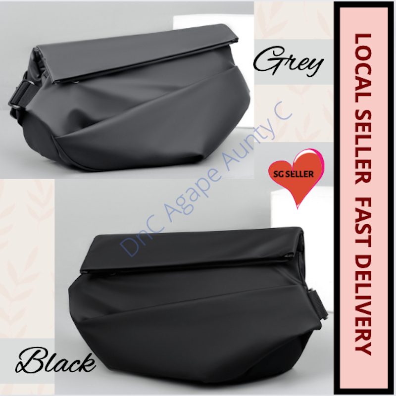 Korean Fashion Big Capacity Men & Unisex Chest Bag Crossbody Bag Waist Bag Waterproof Gift [Local Sg Seller]