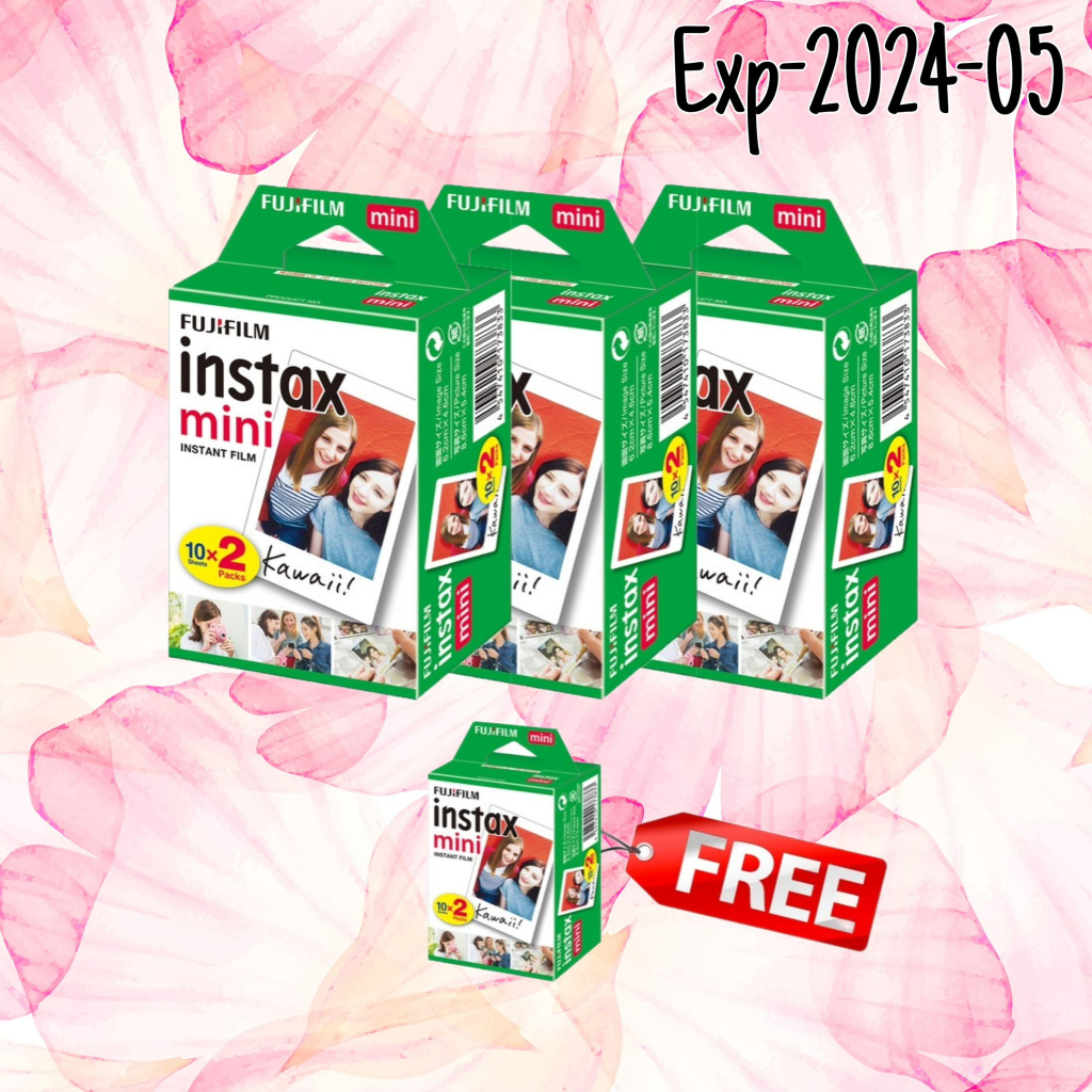 Fujifilm Instax Mini Film Color Instant Photo - For mini 8 9 11 40 Link 2 Liplay EVO Exp-09-2024