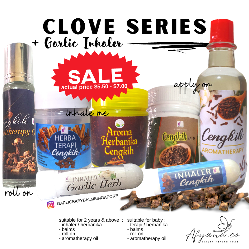 ? BEST SELLER ? Clove Inhaler  /Clove Therapy / Cengkih Balm  ( Inhaler Cengkih / Terapi Cengkih )