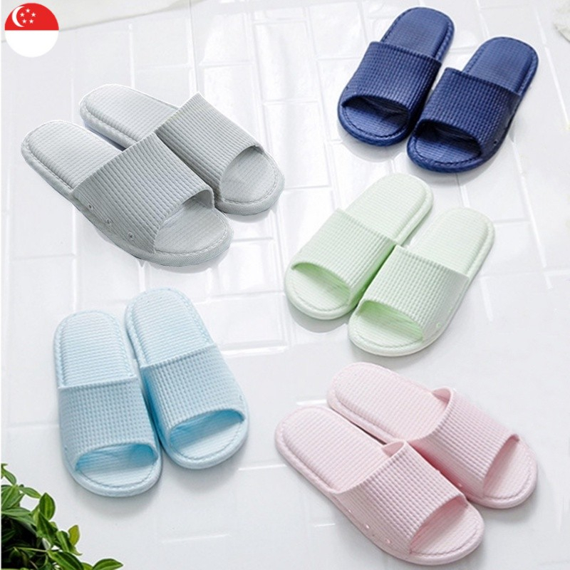 ?SG STOCK?Women and men bathroom slippers anti slip house slippers anti slip slipper home slippers