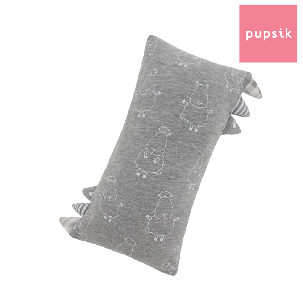 [Medium] Baa Baa Sheepz Bed-Time Buddy Medium Pillow with Stripe Tag (8 Designs)