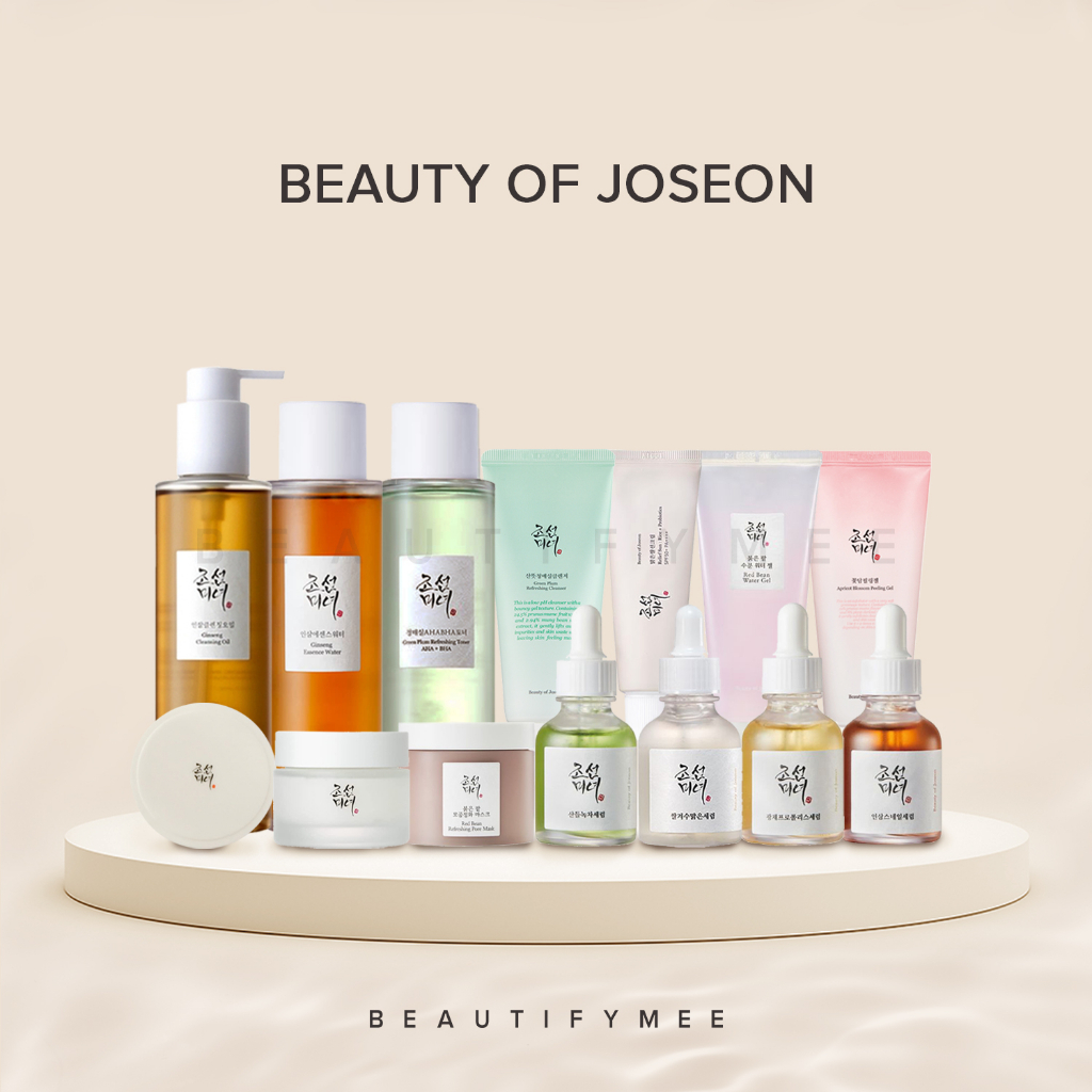 Beauty of Joseon Relief Sun, Glow, Revive Serum, Dynasty Cream, Ginseng Essence Water, Radiance Cleansing Balm