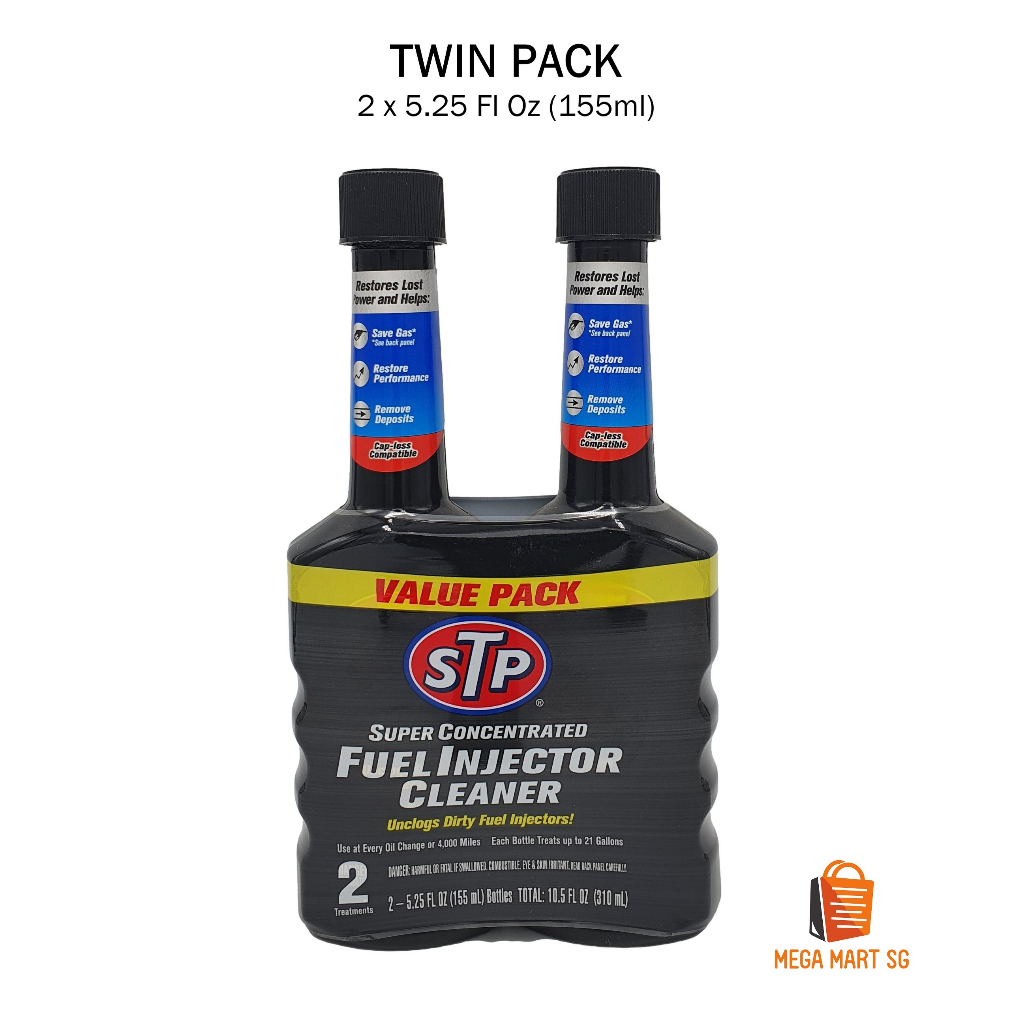 STP Super Concentrated Fuel Injector Cleaner Twin Pack