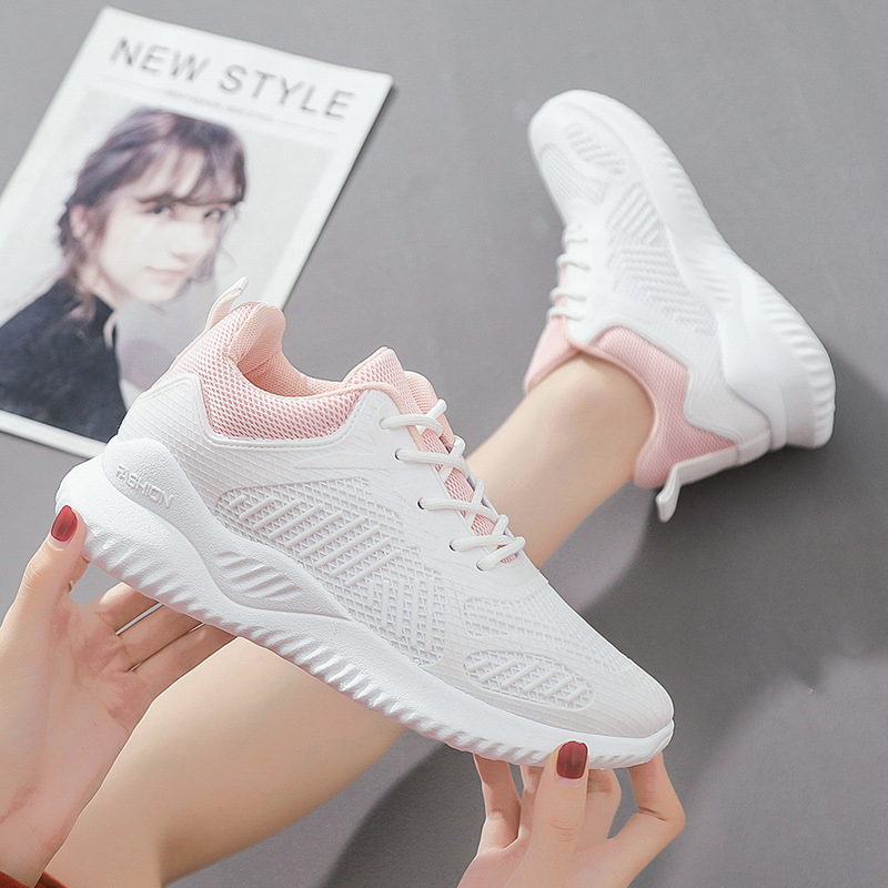 [In Stock] Hot Women Shoes Women Sneakers Sports Shoes Breathble Women Shoes Black White Shoes School Shoes