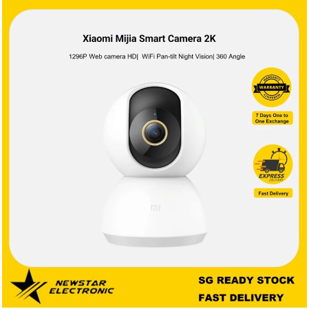 Mijia Smart Camera 2k 1296P Webcam HD WiFi Pan-tilt Night Vision 360 Angle Video IP View Baby Camera SE 2K PRO