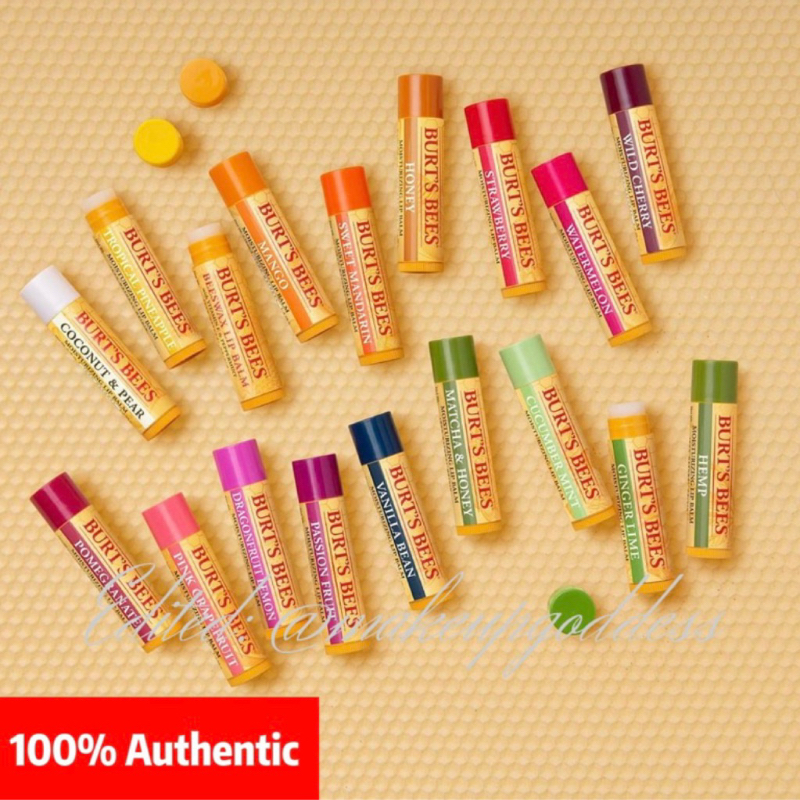 ?SG SELLER?Burt’s Bees Lip Balm Tube /Lip scrub /Lip Butter /Tinted Lip Balm/ Overnight Lip Treatment