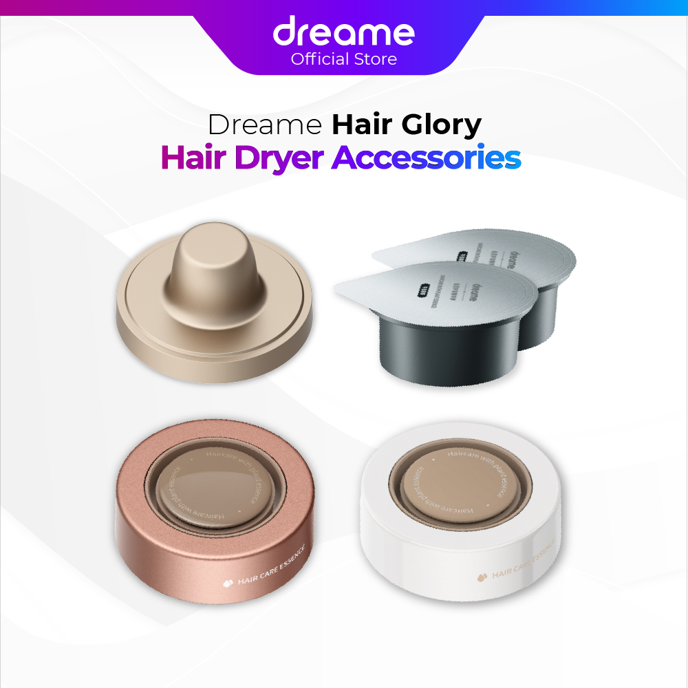 Dreame Hair Glory Dryer Accessories | Magnetic Wall Mount Bracket |  Essence Bomb  | Essence Nozzle Set