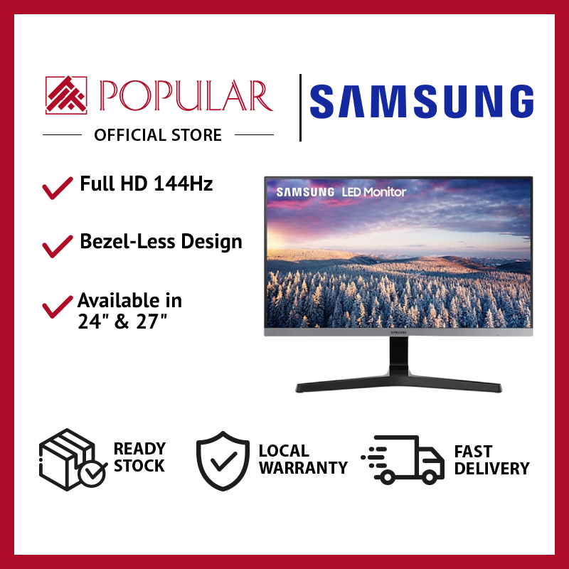 Samsung 24" & 27" Bezel-less FHD LED Gaming Monitor SR350 / Gadgets & IT By POPULAR