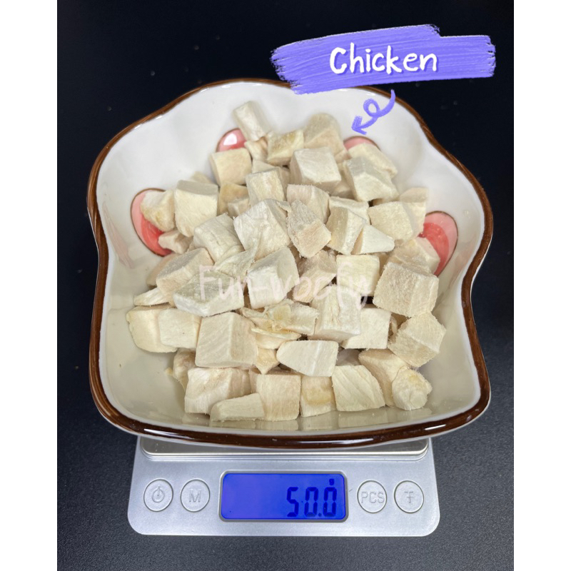 Freeze dried bites for pets dogs cats hamsters food/treats/snacks