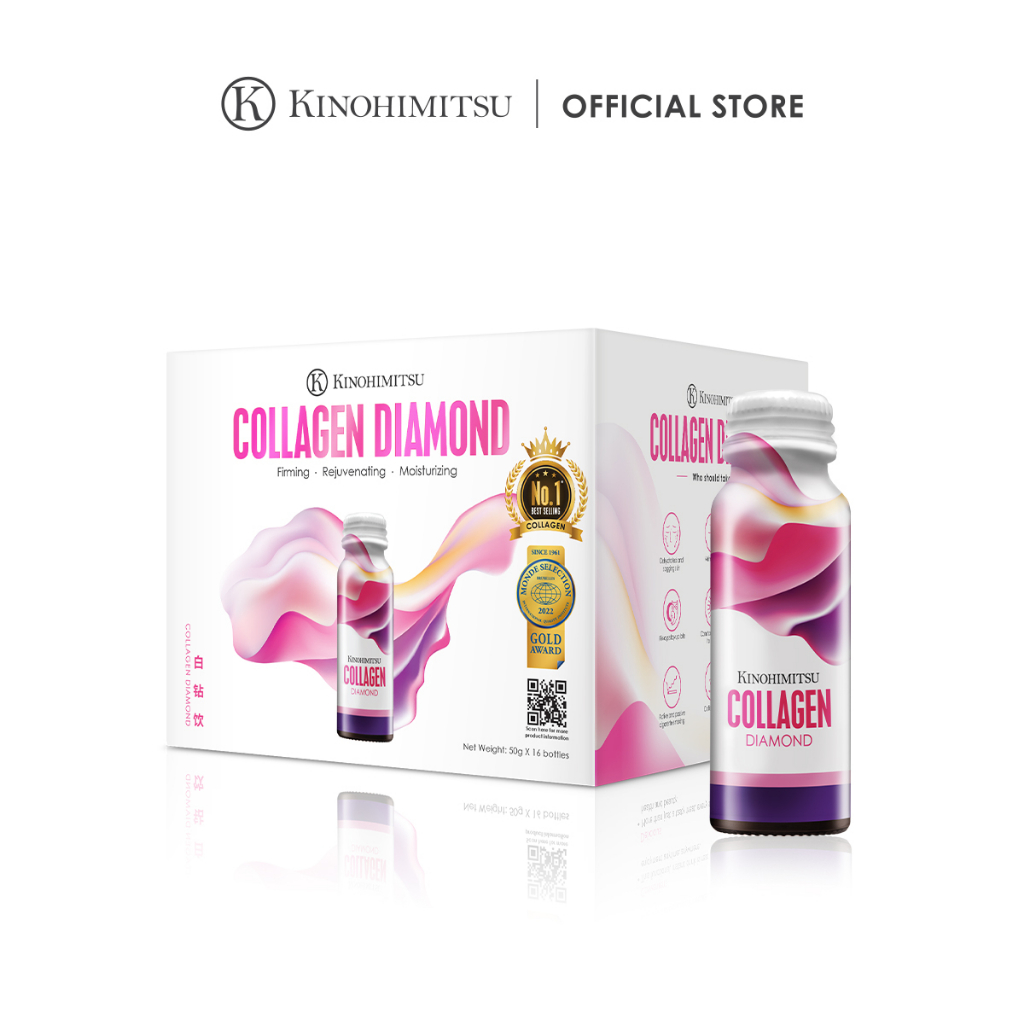 [Best-Selling] Kinohimitsu Collagen Diamond 5300mg 16's