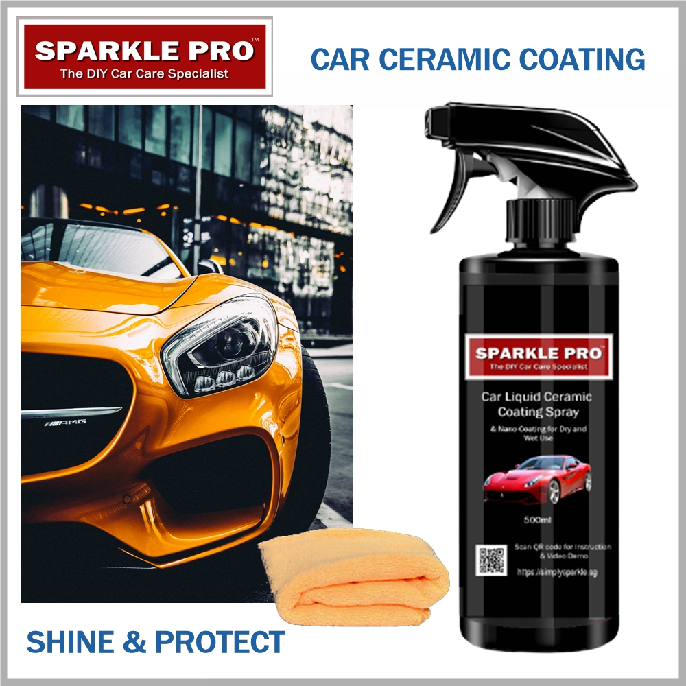 SPARKLE PRO™ Car Liquid Ceramic Coating Spray 500ml for Car Protection and Shine
