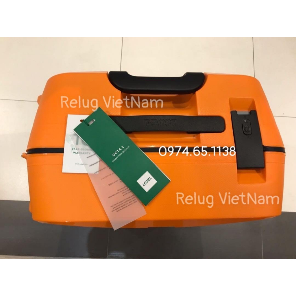 Portable Handle Suitcase Pull Instead Of Lojel octa Suitcase With Easy Self-Replacement Screws